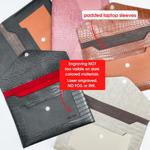 Load image into Gallery viewer, MACY Padded Laptop Sleeves (for 13")