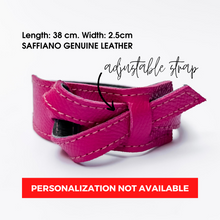 Load image into Gallery viewer, Pink Leather Bracelet