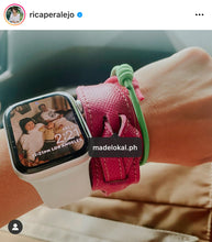 Load image into Gallery viewer, Pink Leather Bracelet