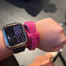 Load image into Gallery viewer, Pink Leather Bracelet