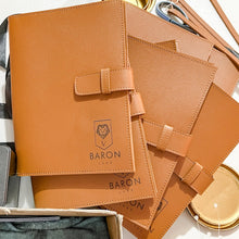 Load image into Gallery viewer, Notebook Sleeves with free notebook insert ⁕🎄