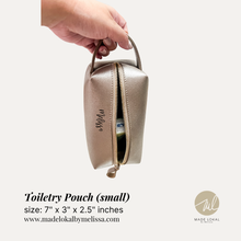 Load image into Gallery viewer, Toiletry Pouch - Small
