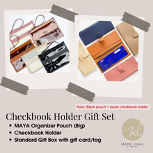 Load image into Gallery viewer, Checkbook Holder Gift Set
