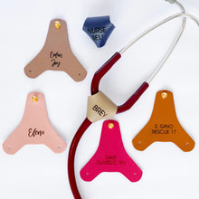 Load image into Gallery viewer, Set of Sleeves for Prescription Pad + Name Tag for Stethoscope ⁕
