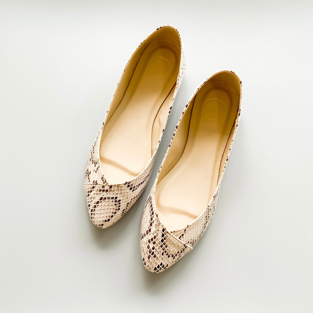 GEORGINA beige viper